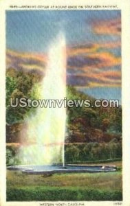 Andrews Geyser Fountain in Round Knob, North Carolina