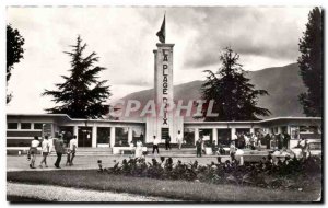 Modern Postcard Aix les Bains Beach Entrance