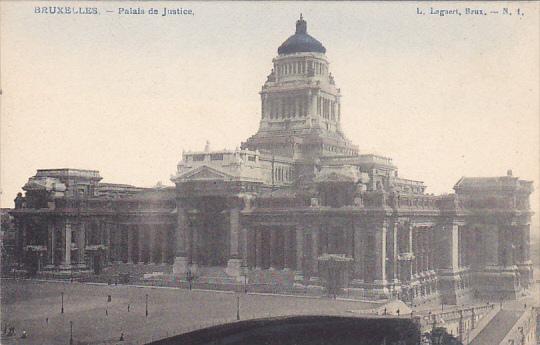 Belgium Brussels Palais de Justice