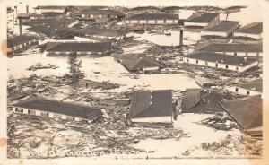 RPPC FLOOD DISASTER VANPORT OREGON REAL PHOTO POSTCARD (1948)