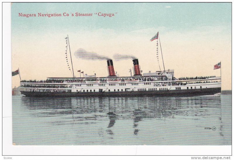 Niagara Navigation Co's Steamer CUYUGA , 00-10s #1