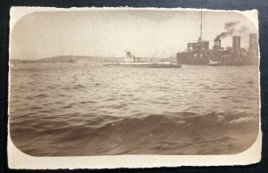 Mint WW1 German Navy U Boat Submarine View Real Picture Postcard