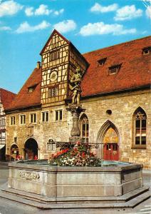 BT11210 Reutlingen marktbrunnen und volksbildnugshaus        Germany