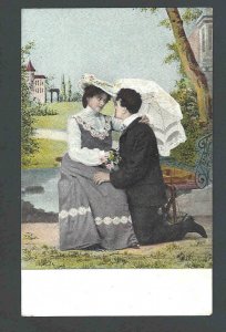 Ca 1908 PPC* Couple In A Romantic Setting Mint