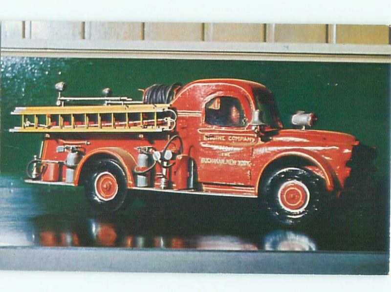 1970's This Is A Postcard ANTIQUE TOY FIRE TRUCK ON POSTCARD AC7476