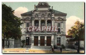 Postcard The Old Angouleme Theater