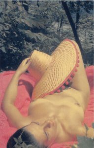 J54/  Classic Pin-Up c1970s Postcard Nude Woman Artistic 18