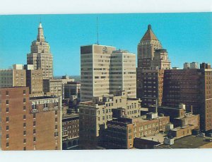 Pre-1980 DOWNTOWN BUILDINGS Tulsa Oklahoma OK AF0494