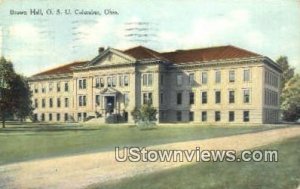 Brown Hall, OSU - Columbus, Ohio OH Postcard