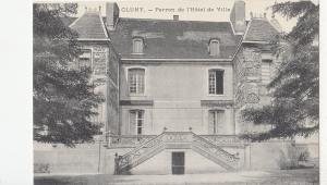 BF16403 cluny perron de l hotel de ville france front/back image