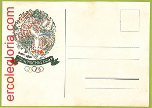 af9960 GERMANY - VINTAGE POSTCARD Postcards - Olympic Stadium Berlin 1936-