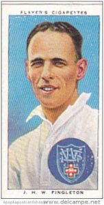 Player Cigarette Card Cricketers 1938 No 41 J H W Fingleton Australia