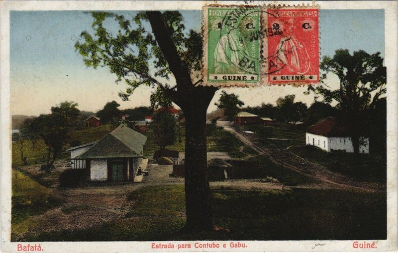 GUINEA-BISSUA 11 Vintage AFRICA Postcards (L3712)