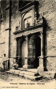 CPA Chaource- Exterieur de l'Eglise, Porte Sud FRANCE (1007361)