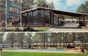 Folkston Georgia 1960 Postcard Folkston Motel