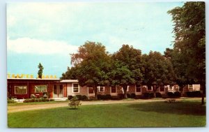 KALISPELL, MT Montana ~ TEEPEE LODGE MOTEL c1960s  Roadside  Postcard