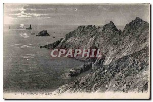 Old Postcard The Pointe Du Raz
