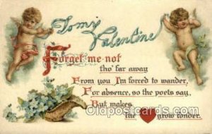 Nister Publisher Valentines Day 1908 postal used 1908