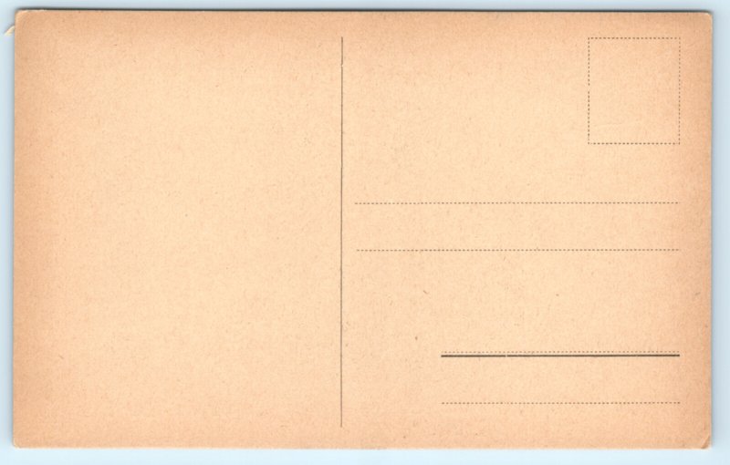 WWI German Propaganda Willi Give Back Brussels Belgium Postcard