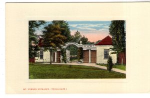 Mount Vernon Entrance, Texas Gate, Virginia