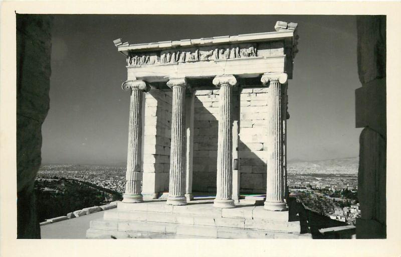 Greece Nike Temple RPPC