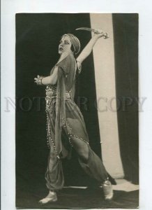3151079 VECHESLOVA Russian BALLET Dancer BELLY DANCER old PHOTO