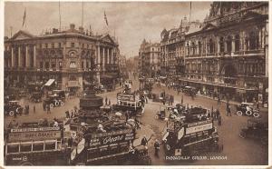 BR65301 piccadilly circus double decker bus london  uk