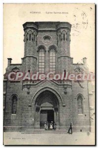 Old Postcard Roanne St. Anne Church