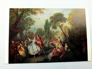 Vintage Postcard National Gallery of Art Washington DC La Camargo Dancer Lancret