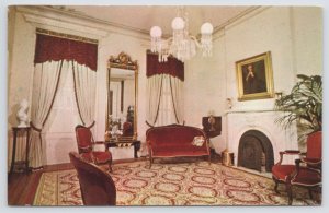 State View~St Louis MO~Drawing Room~Chatillon-DeMenil House~Vintage Postcard
