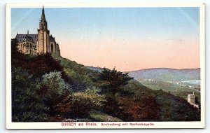 c1920 Bingen am Rhein. Rochusberg with Rochus Chapel Postcard P3158