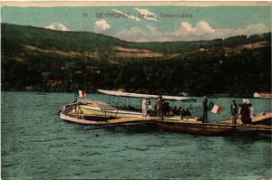 CPA GÉRARDMER - Le Lac - Embarcadére (455632)