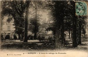 CPA ALENCON - A travers les ombrages des Promenades (355267)