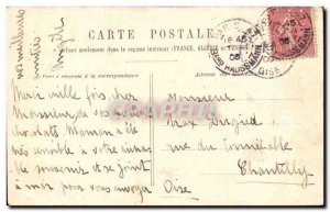 Paris Old Postcard Fontaine Saint Michel