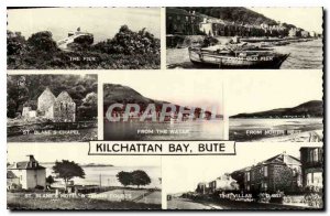 Old Postcard The Pier from old Pier St Blane's Chapel from the water from Nor...