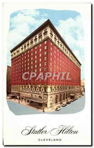 Old Postcard In the heart of Cleveland at Euclid Avenue and Esat th Street wi...