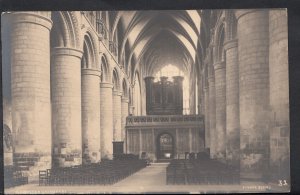 Gloucestershire Postcard - Interior of Gloucester Cathedral    RS4050