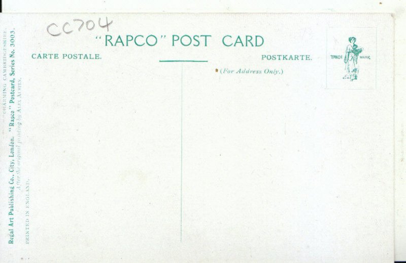 Cambridgeshire Postcard - Old Chesterton - Ref 17300A