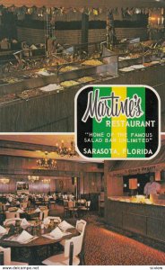 SARASOTA , Florida , 1950-60s ; Martine's Restaurant