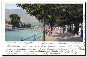 Old Postcard Bad Ischl Esplanade