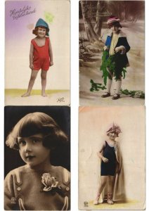 GIRL GIRLS GLAMOUR 1200 REAL PHOTO Vintage Postcards pre-1940 (Part 2.) (L2956)