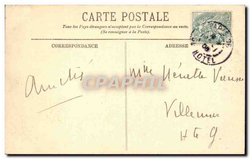 Paris Old Postcard L & # 39opera