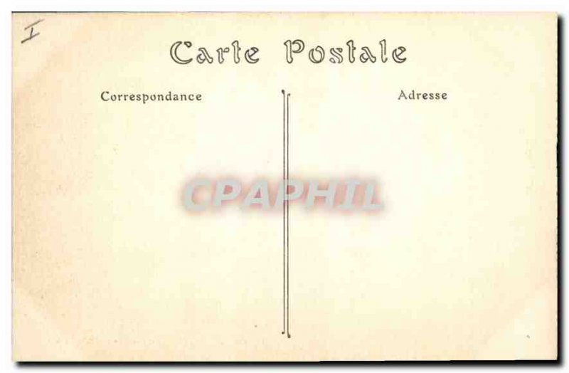 Old Postcard The Paris City Hall