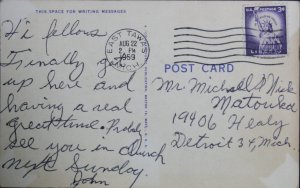 Greetings from Tawas Bay, MI