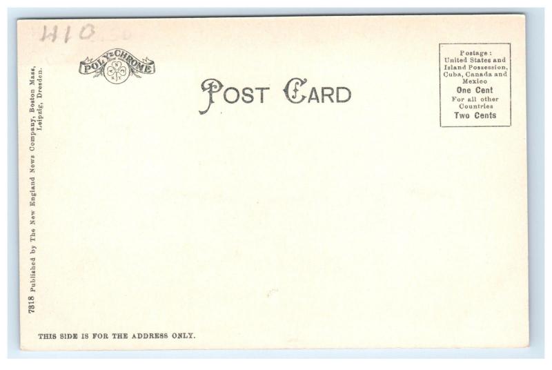 Postcard Observatory, Blue Hill Reservation, Milton, MA D8