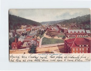 Postcard The Heart Of Hot Springs, Arkansas