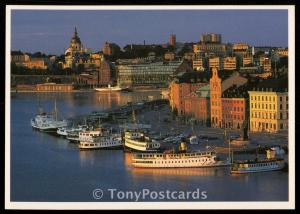 Facing the Old Town and the South Side of Stockholm