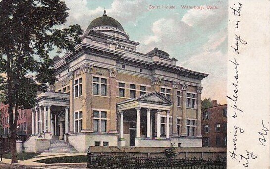 Court House Waterbury Connecticut 1910