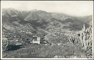 portugal, MADEIRA, Vista do Pico do Barcellos 50s RPPC