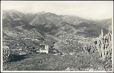 portugal, MADEIRA, Vista do Pico do Barcellos 50s RPPC 